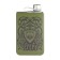 Alcohol flask "Huntsman", stainless steel, gift, 270 ml, 9 oz