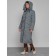 Coat insulated winter female, size 42, color gray