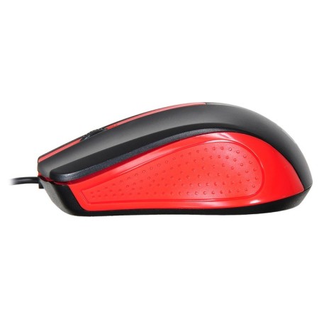 Mouse 225M black/red optical (1200DPI) USB for a laptop (3but)-2