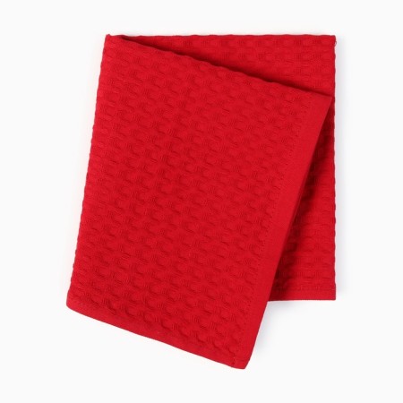 New Year. NEEDLAS gift set: red color, towel 35x60cm, HL 100%, VAF 220g/m2-5