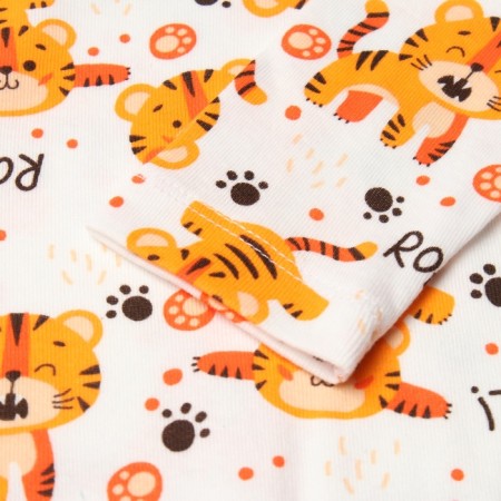 Body Children's, white color/Tigers, height 86 cm-2