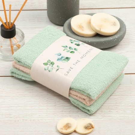 Set of terry towels Ethel Save the Moment 30x30 cm - 3 pcs, 340 g/m2, 100% HL