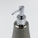 Joy Home liquid soap dispenser, ceramics, silver