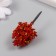 Artificial plant for creativity plastic "Autumn foliage" 7 cm