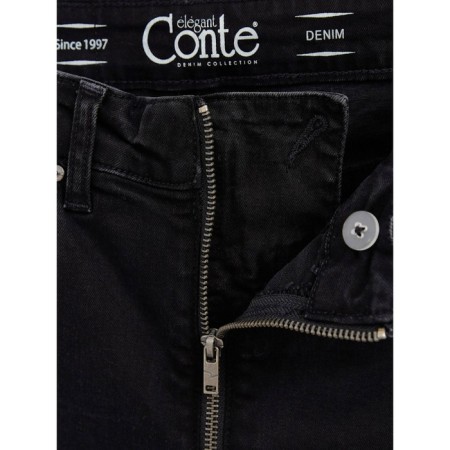 Women's jeans Conte Elegant Skinny, size S, color Washed Black-7