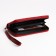 Women's wallet with lightning, red color
