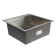 Kitchen sink Aflorn Af95050, Sredal, S = 3.0 and 0.8 mm, 50x50x20 cm, siphon, satin