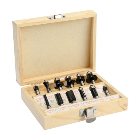 Verto 60h010 drills, wood, set 12 pcs., Saar 8 mm + gift-1