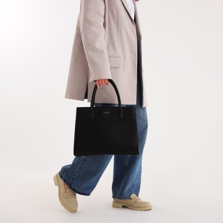 Bag Women's Tout, on a zipper, black color-8