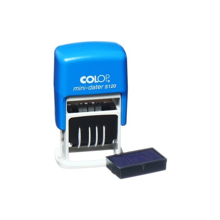 Automatic COLOP S 120 SD, reduced date, font height 3.8 mm-4