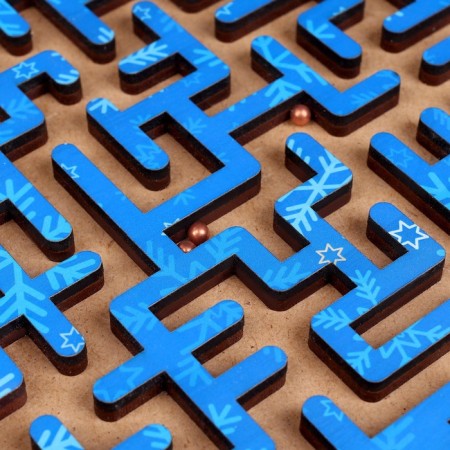 Labyrinth "With balls. Winter"-2