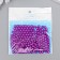 Beads for creativity Plastic "Violet-Blood" set of 200 pcs d = 0.6 cm
