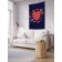 Decorative panel with photo printing "Dizzying", vertical, size 150x200 cm