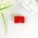 Beads for creativity plastic "inscription LOVE" Color set 50 pcs 1x1.7 cm