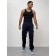 Cargo jeans men, size 44, dark blue color