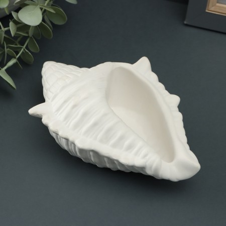 Steel stand - Climb "Shell Rawn" 12x15x5cm, white-1