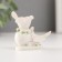 Polystone souvenir "Two pigeons on a ball with flowers" 6.4 cm