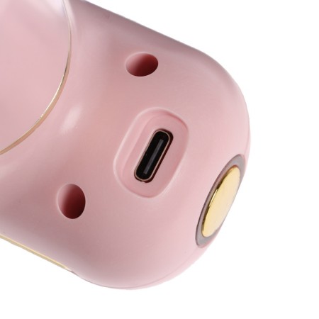 Body massage LEM-54, percussion, 4 modes, 1200 mA/h, pink-3