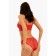 Women's panties Villama s, red color