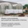 Covering material, 5 × 3.2 m, density 80 g/m², spanbond with UV stabilizer, white, Greengo, economy 30%