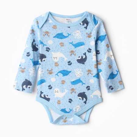 Body Children, Blue/Animals, Height 74 cm