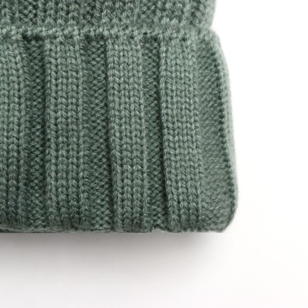 Children's hat, the color is light gray-green, size 47-50-1