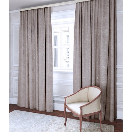 Curtain "Savoy", size 150x280 cm, sipia color