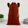 Bag for gifts "Deer with a scarf"