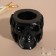 Interior subject "Skull Silence" 6.5x10 cm black matte