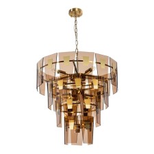 Suspended chandelier Arte Lamp Sophia A4066LM-11PB, E14, 11x40 W, 66x66x61 cm, copper