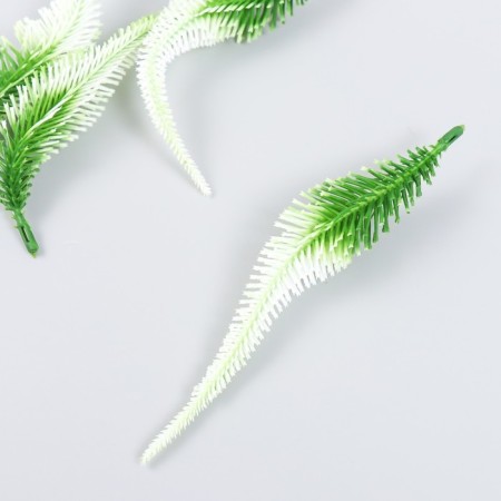 Decor for creativity "Leaves of the thin fern gradient" set of 4 pcs 17 cm-1