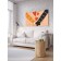 Decorative panel with photo printing "Come on a paw", horizontal, size 100x150 cm