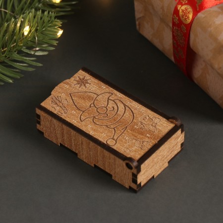 New Year's box "Grandpa" 7x4x2 cm-3