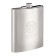 Flaw for alcohol and water "USSR", stainless steel, cover, gift, 1.44 liters