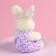 Soft toy "Beautiful Bunny", Bunny, Mix Colors