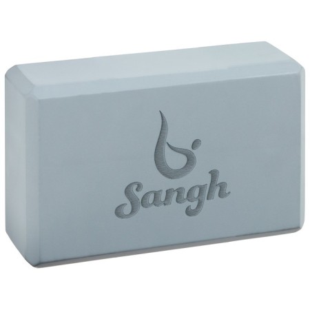 Sangh yoga block, 23x15x8 cm, gray color-10
