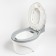 UNITAZ pot, white/gray color