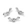 Tundra nut, lamb, din315, galvanized, M5, 100 pcs