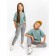 Children's costume: Jump T-shirt and trousers, height 98-104 cm