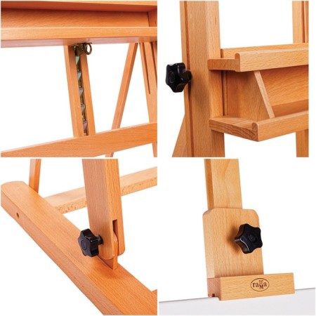Molbert Floor Studio Gamma "Studio", 54*55*171 (236) cm, Book-3