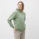 Women's sweatshirt was launched, olive color, size 52