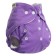 Reusable diaper, purple color