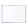 Telephone book A5, 64 sheets of Devente. Bravo, a solid cover of artificial leather with foam rubber, block 70 g/m2, black