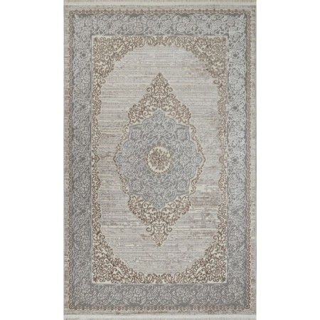 Rectangular carpet Kardlen Marmaris, size 145x230 cm, color Gry/D.Beige
