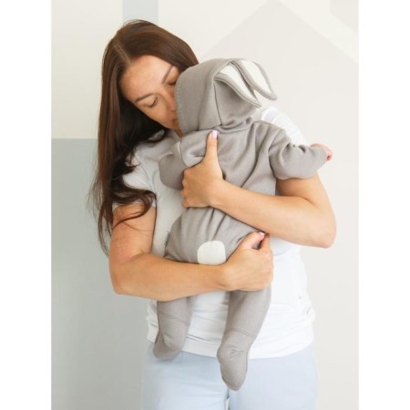 Combineson children, height 68 cm, gray color