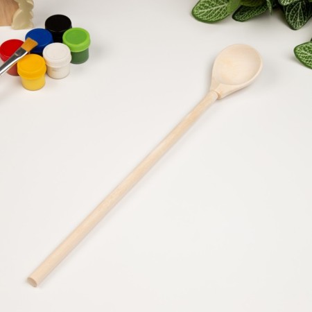 Spoon for pickles, without painting, 5 × 41 cm