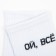 Women's socks “Oh, all” color white, size 23-25