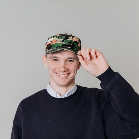 Adult cap "I love Russia"-6