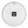 Walls Wall interior, silent, d-30.5 cm, rim wide matte silver