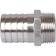 Stout SFT-0067-003425, 3/4 "x 25 mm, external thread, nickelled brass